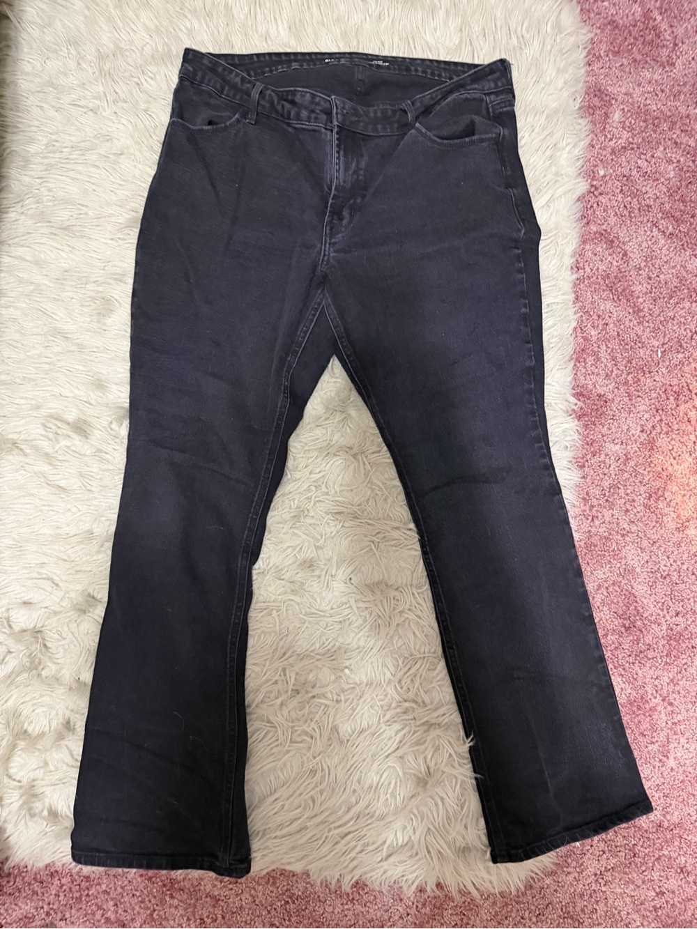Old Navy Black Boot Cut Jeans